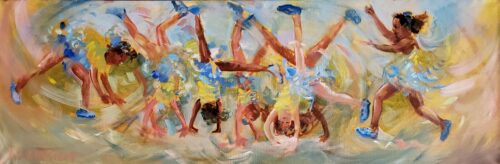 Ann Anrrich - Cartwheels 12x36