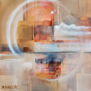 Ann Anrrich - Opening Sun 36x36x1.5