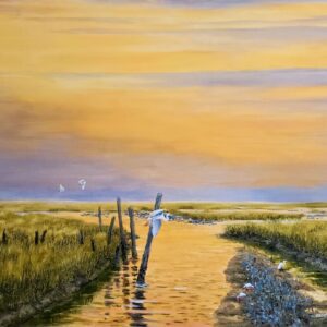 Anderson Riley - Oyster Tide 2025 Oil on Canvas 36x48x1.5