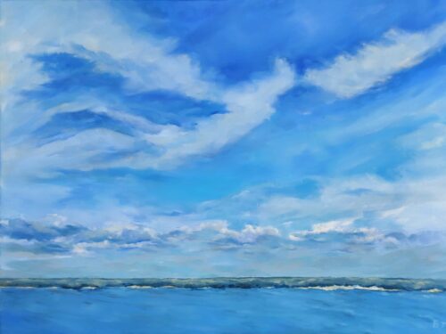 Barrie Tompkins "Clouds Illusions" 30x40
