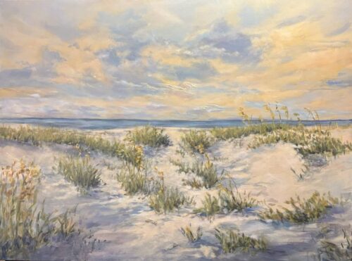 Barrie Tompkins - Sandy Path 30x40x1.5 Acrylic on Canvas 2026