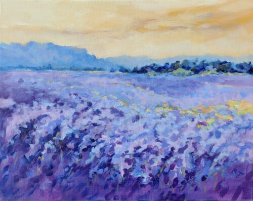 Barrie Tompkins - Shades of Lavender 16x20x.75 Acrylic 2026
