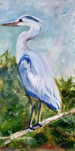 Cami Hutchinson - Lookout 30x15 Oil on Canvas