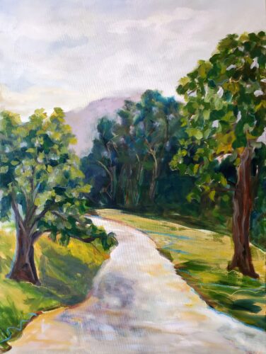 Cami Hutchinson - Untitled 2026 Oil on Canvas 40x30x.75