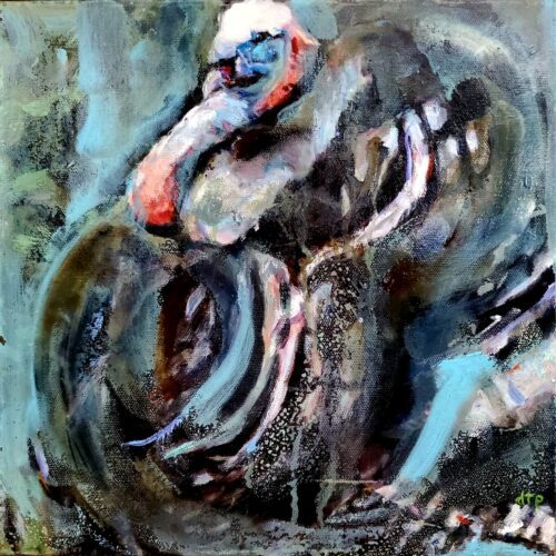 Debra Paysinger - Meleagris Misanthrope 12x12