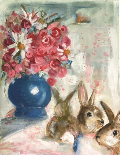 Debra Paysinger - What do the raddits say 24x18