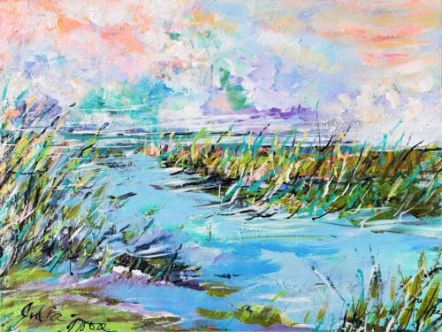 Julia Moore - Going My Way 18x24 Acrylic on Canvas 2026