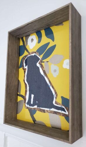 LeeAnn Harris - Hunter 7x5 Wallpaper Pet Silhouette