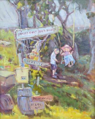 Noelle Brault - Frayed Knot 20x16