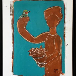 Page Morris & Debra Paysinger Fab Collab - Femme Oiseau #5 24x18