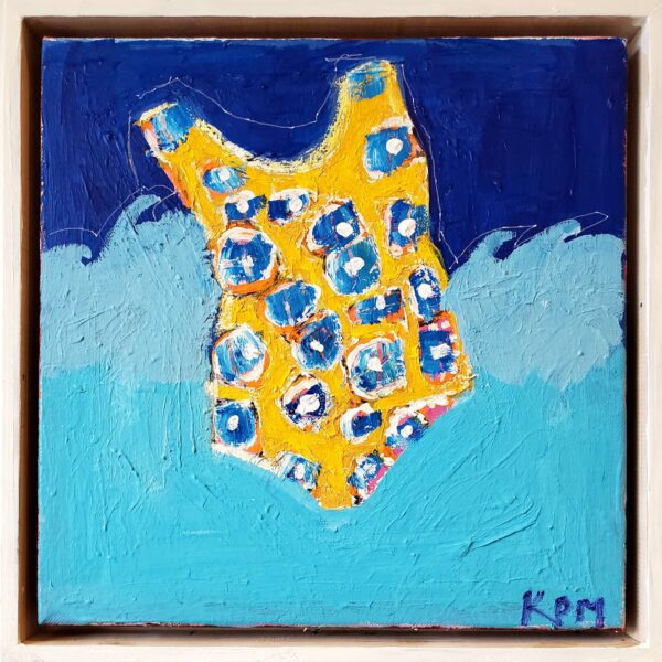 Page Morris - I Lost My Suit! 12x12 in 13.5x13.5 White Floating Frame 2026