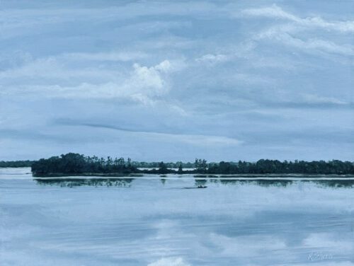 Rachael Sherer - Going Fishing 18x24x1.5 #1621