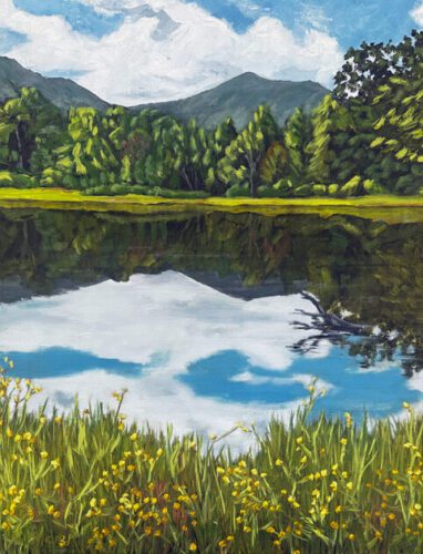 Rachael Sherer - Blue Wall Passage, Blue Wall Preserve, Landrum, SC 18x14