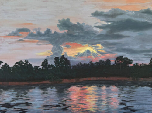Rachael Sherer The Breakthrough Oil on Canvas 30x40x1.5