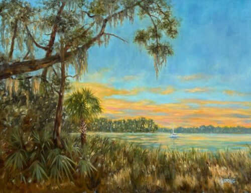 Wanda Spong - Autumn Hues 30x40x1.5 Oil on Canvas