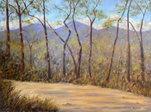 Wanda Spong - Signs of Spring in the Foothills 30x40