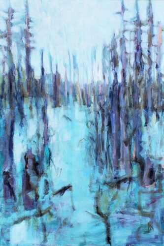 Nina Knowlton - Towering Pines 36x24x1.5
